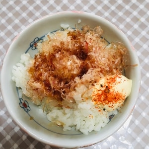 何もない時に♪ おかかご飯